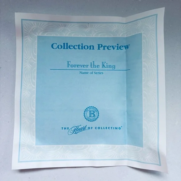 Elvis Bundle: Pez Tin, Jewel of Vegas Plate, 2 Ornaments, Tin - Picture 9 of 11